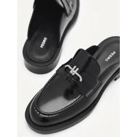 【PEDRO】PEDRO ICON真皮穆勒鞋-黑色(小CK高端品牌)