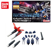 Bandai Original MG 1/100 Gundam AGE-1 full glansa Extension parts Anime Action Figure Assembly Model Toys Gifts for Children