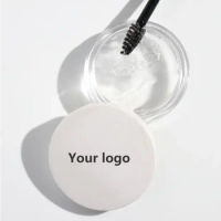 Custom Logo Waterproof Long Lasting Eye Brow Enhancers Soap Wax Clear Makeup Vegan Private Label Eyebrow Gel
