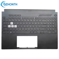 (2022 Year) Used For ASUS TUF Gaming FX507 FA507 FX507Z A15 F15 Palmrest Upper Top Case w/ Backlit Keyboard