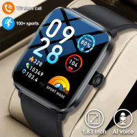 LIGE Đồng hồ thông minh cho nam nữ Màn hình cảm ứng Điện thoại kết nối Bluetooth Đồng hồ thông minh 