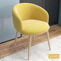 椅子-北歐風椅子現代簡約書桌椅創意網紅電腦化妝凳子靠揹家用成人椅子 【麥田印象】