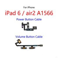 Power Button Switch Volume Mute Button On / Off Flex Cable For iPad 6 air 2 A1566
