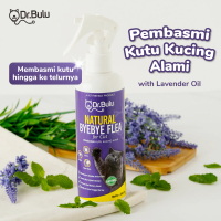 Pembasmi Kutu Kucing Alami - Natural ByeBye Fleas For Cat - Dr.Bulu