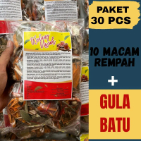 PAKET 30 PCS Wedang Uwuh ALAMI PLUS Gula Batu Jahe Kapulaga Cengkeh Secang Asli Khas Jogja Solo NIKM