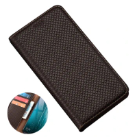 Business Wallet Case For Motorola Moto G82 G72 G52 G Pure Power Edge X40 Pro X30 S30 40 20 Genuine Leather Cards Holder Cover