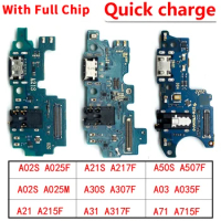 NEW For Samsung A03 A71 A51 A50S A31 A30S A21S A21 A02S USB Charger Charging Port Dock Connector Micro Board Cable