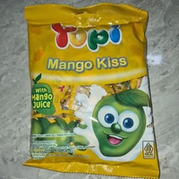Permen yupi kemasan Bag 120g isi 24pcs Mango Kiss