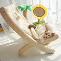 貓抓板貓窩 貓椅子曬太陽四季通用貓爬架貓床貓咪吊床【聚寶屋】
