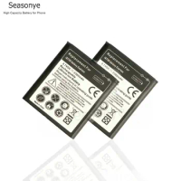 Seasonye 2pcs/lot 2100mAh EB585157LU Replacement Battery For Samung Galaxy Beam I8530 I8552 I8558 I869 I8550 + Tracking Code