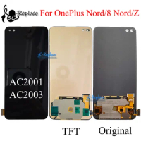 Supor Amoled / TFT 6.44" For OnePlus Nord / OnePlus 8 NORD 5G / OnePlus Z LCD Display Screen Touch Digitizer Assembly