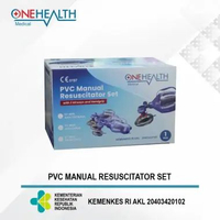 Onehealth PVC Manual Resuscitator Set - Ambubag Alat Resusitasi Dewasa