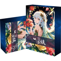 A5 Secret Garden Collection Cards Booster Box Goddess Story Beautiful Color Temptations Card Complete Set Box Playing Cards