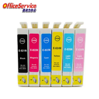 T0821 82N Ink Cartridge Compatible For Epson Artisan 635 725 730 835 837 1430 R290 R390 RX590 RX610 800FW 810FW printer