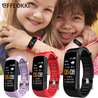 บลูทูธสร้อยข้อมือสมาร์ทเด็กเด็กกีฬา IP67กันน้ำ Pedometer Woch Fit Bit Smart Watch สำหรับเด็กผู้หญิงสำหรับ Xiaomi