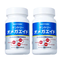 【Suntory 三得利官方直營】益思健 180顆x2罐組(Omega 3 DHA EPA☆、Omega 6 ARA、蝦紅素 觀察敏銳)