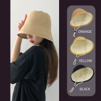 遮陽帽 日系帽子女戶外防風雙面戴漁夫帽夏天防紫外線簡約盆帽防曬遮陽帽