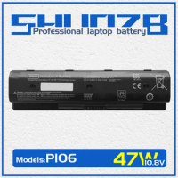 SHUOZB PI06 Laptop Battery For HP Pavilion 14 15 Envy 17 17t 17z HSTNN-DB4N HSTNN-DB4O HSTNN-YB4N 710417-001 710416-001 PI09