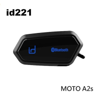 ID221 MOTO A2s 安全帽藍牙耳機 2024全新款高音質/雙人對講/防水-快