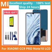 Super Amoled Lcd For Xiaomi Mi CC9 Pro CC9Pro LCD Display Touch Screen Digitizer Part For Mi Note10 Pro Note10Pro Screen