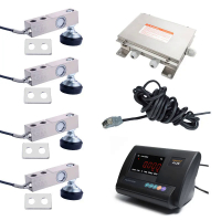 Weighbridge 100Kg Load Cell Combination Set Cantilever โมดูลเซ็นเซอร์ความดันพร้อมจอแสดงผล