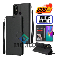 FLIP CASE HP PREMIUM UNTUK INFINIX SMART 4 LEATHER FLIP CASE HP PREMIUM UNTUK INFINIX SMART 4