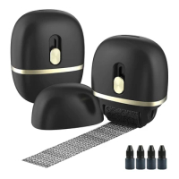 2 Pack Identity Protection Roller Stamps With 4 Refills - Wide Identity Theft Protection Stamp Address Blocker