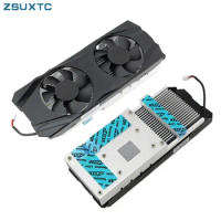 T125010SL RTX 1650 4Pin Cooler fan for ZOTAC GeForce GTX 1050 1050ti LP ZT-P10510E-10L Video Card with Heatsink Radiator