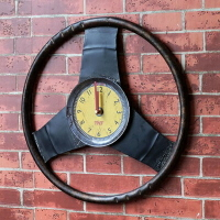 時鐘 藝術掛鐘-美式工業風賽車方向盤創意壁鐘72z35【獨家進口】【米蘭精品】