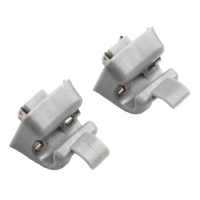 Replace Broken Sun Visor Clips with 2 Nylon Holders Compatible with For Mercedes W201 W123 W124 W126 W140 W201
