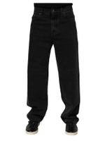 Mens Loose Fit Denim Jeans in Black