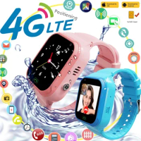 4G Kids Smart Watch With Sim Card GPS Tracker SOS Phone Smartwatch For Children Waterproof Video Call For Boys And Girls Gifts