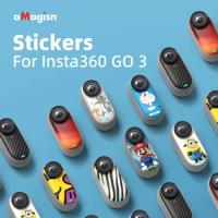 AMAGISN Insta360 GO 3 Colorful Sticky Skin 3M Sticker For Insta360 GO 3 Camera Bady Action Pod Non-original Accessory
