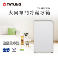 TATUNG大同 95公升1級能效單門冷藏冰箱-白色(TR-A195WHV)