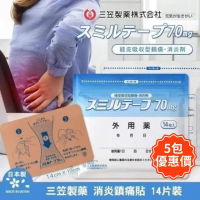 [代購] 日本三笠製藥強力消炎鎮痛貼 70mg  (1包14片) 5包優惠價