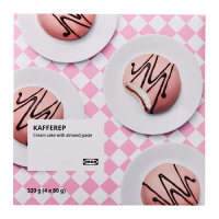 KAFFEREP 杏仁鮮奶油蛋糕 utz認證, 冷凍, 320 公克