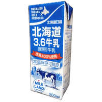 北海道日高【3.6牛乳】200ml (效期至25.05.26)