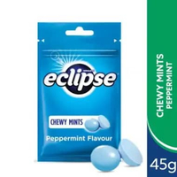 Eclipse Chewy Mints 45g. Permen Kunyah Mints Peppermint