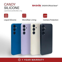 BASAIN Casing Samsung A52 Candy Silicone Case Navy