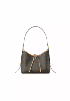 FION FION Monogram PVC with Leather Hobo Bag