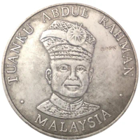 1977 Malaysia 1 Ringgit-Independence Silver Plated Copy Coin