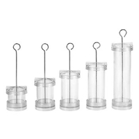 Candle Molds For Candle Making Plastic Pillar Candle Making Kit Large Cylinder Rib Candle Making Molds DIY Candle Making Supplie