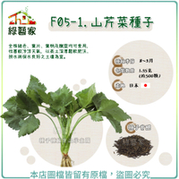 【綠藝家】F05-1.山芹菜種子1.35克(約500顆)