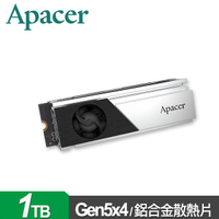 Apacer 宇瞻 AS2280F4 1TB(散熱片) M.2 PCIe 5.0 SSD 固態硬碟 AP1TBAS2280F4-1