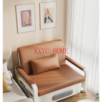 Double use folding single sofa bed 2023 new small family folding bed balcony multi-function simple cloth technology