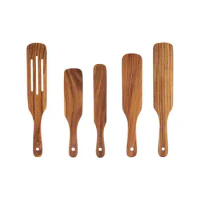 Wooden Utensils For Cooking Wooden Cooking Set Cooking Exquisite And Ergonomic Design Heat Resistant For Kitchen And Cooking