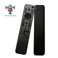 Voice Remote Control For Sony KD-50X81K KD-50X82K KD-50X85K KD-55X80K KD-55X80CK KD-55X81K KD-55X82K KD-55X85K 4K UHD LED LCD TV