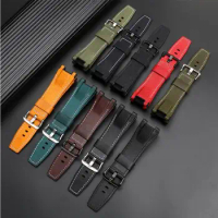 Watch Accessories Band Suitable FOR CASIO G-SHOCK MTG-B1000 Wrist Watch Band Leather Nylon Canvas Waterproof Rubber Bracelet