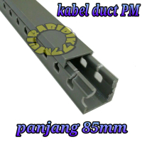 kabel duct PM 25X25 lubang abu /wiring duct 25mmX25mm /pelindung kabel