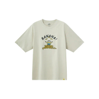 【GIORDANO 佐丹奴】男裝小小兵聯名印花上衣 minions系列(08 米陶卡其)